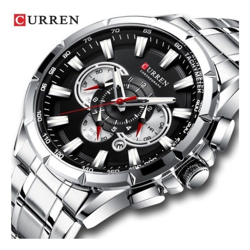 RELOJ CURREN ACERO